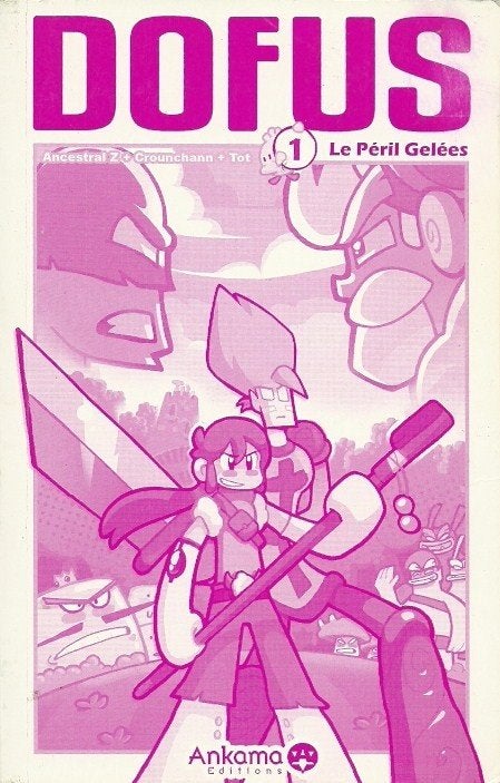 BD de la série Dofus – Le péril Gelées T1 RE, Une BD, Enlèvement ou Envoi, Neuf, Tot & Crounchann