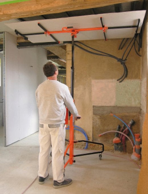 platenlift gyproclift levpano, Ophalen, Gebruikt