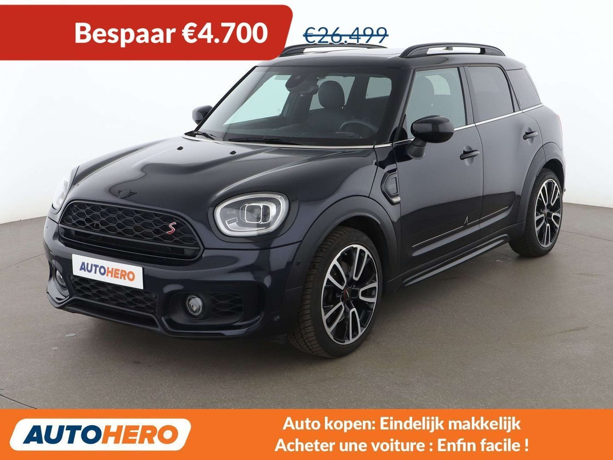 MINI Cooper S Countryman Cooper S ALL4 John Cooper Works Tri, Autos, Mini, Cuir, Euro 6, Noir, 5 portes