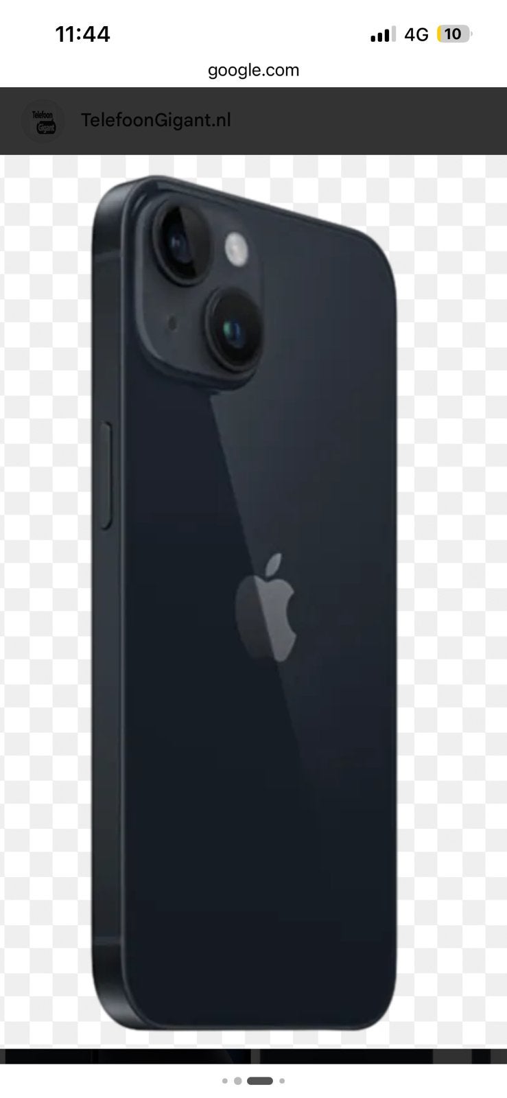 I phone 14 refurbished. PERFECTE STAAT, Ophalen, Zwart, Zo goed als nieuw, Apple