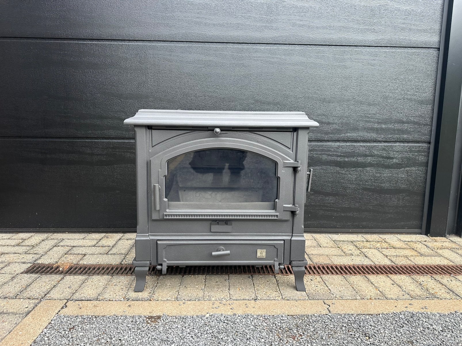Efel Harmony 3 mix hout kolenkachel 16kw zeer mooie staat, Huis en Inrichting, Kachels, Ophalen, Zo goed als nieuw, Hout, Houtkachel