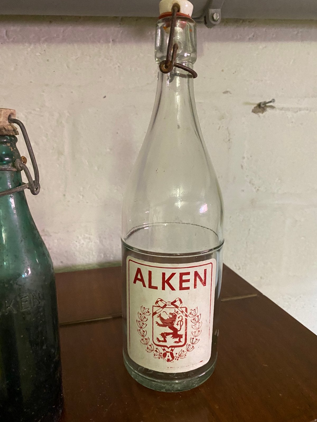 Lot (Cristal) Alken - (glazen, flessen, kader), Ophalen, Zo goed als nieuw
