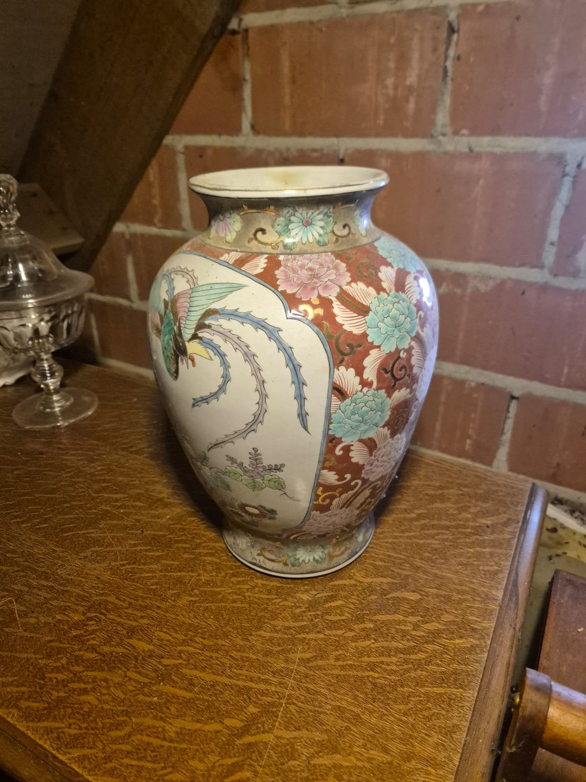 Chineze vaas, Ophalen