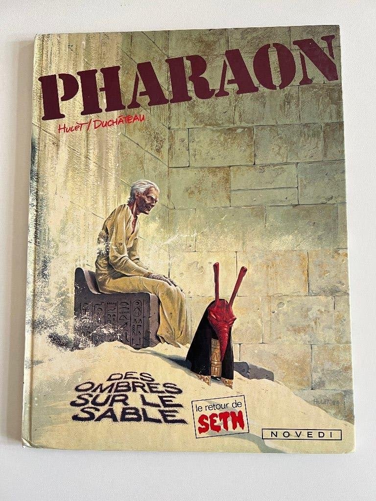 BD Pharaon Des ombres sur le sable - Le retour de Seth, Gelezen, Duchâteau / Hulet, Eén stripboek, Ophalen of Verzenden