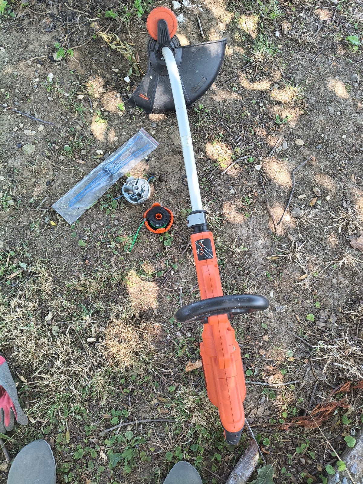 Coupe bordure Black et decker gl7033, Jardin & Terrasse, Électrique, Comme neuf, 30 à 50 cm, Enlèvement