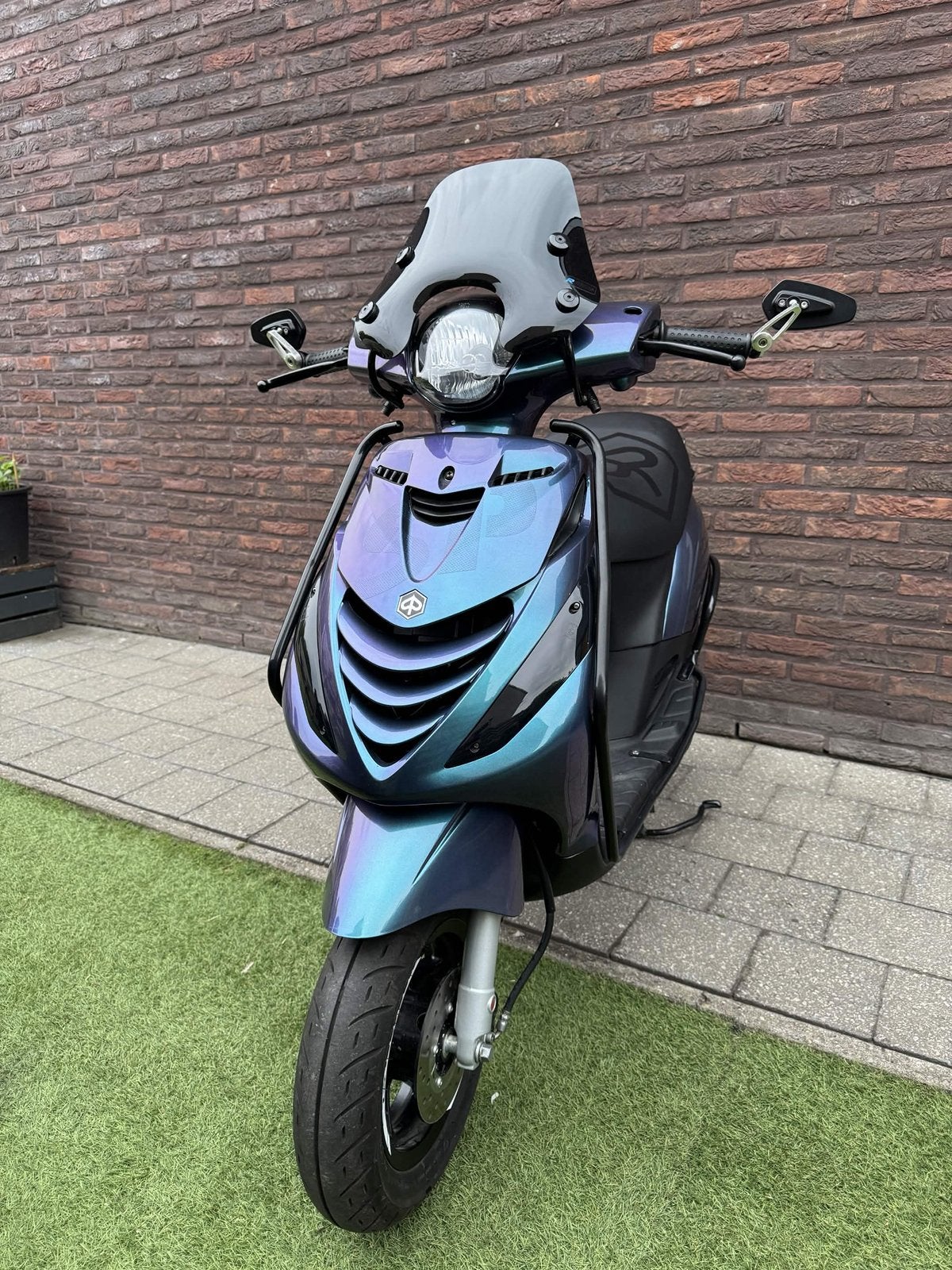 Piaggio Zip iGet Euro 5 2023 – 2435 km Origineel -Nieuwstaat, Ophalen, Zip, Klasse A (25 km/u), Zo goed als nieuw