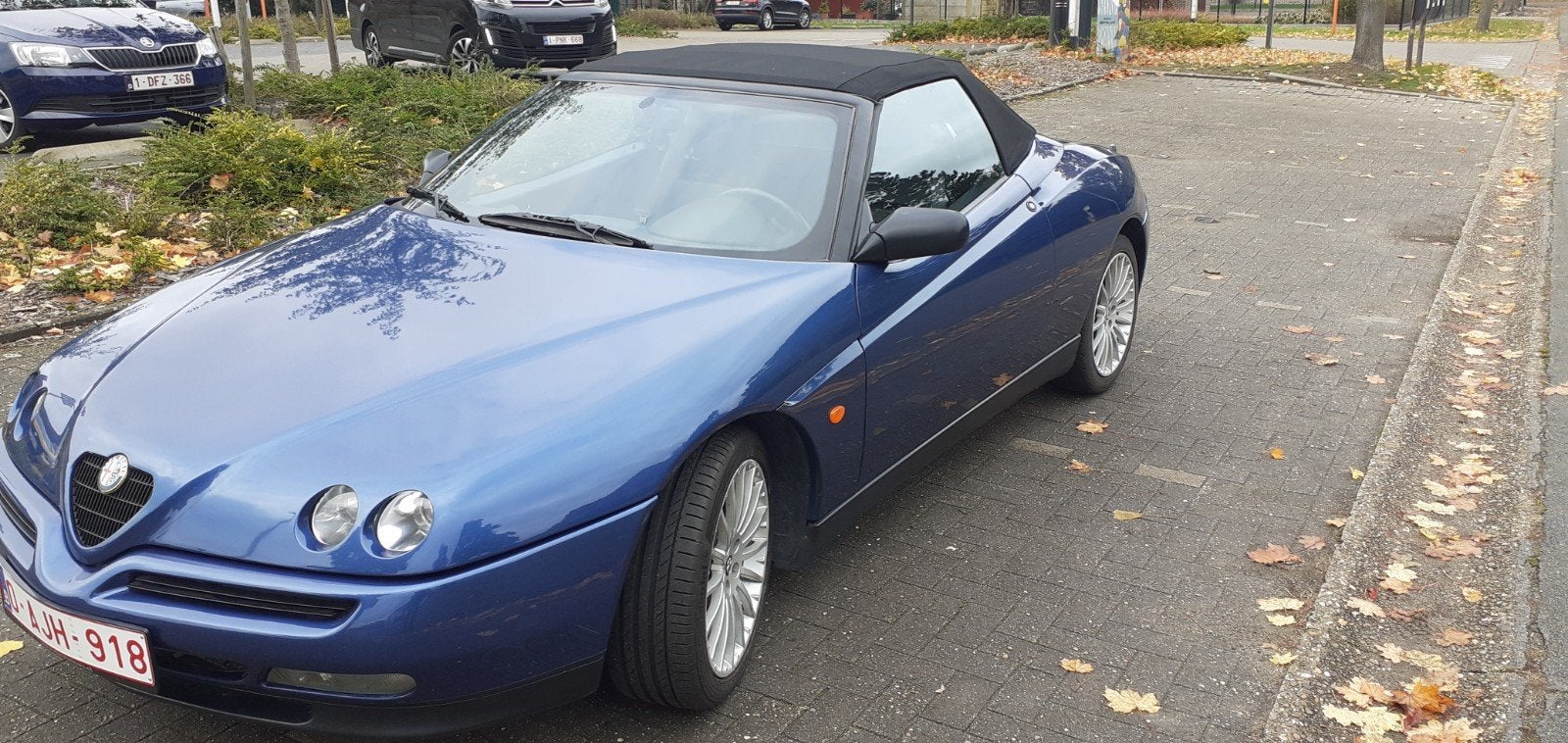 Alfa Romeo 916 Spider, Autos, Cuir, 110 kW, Boîte manuelle, Spider