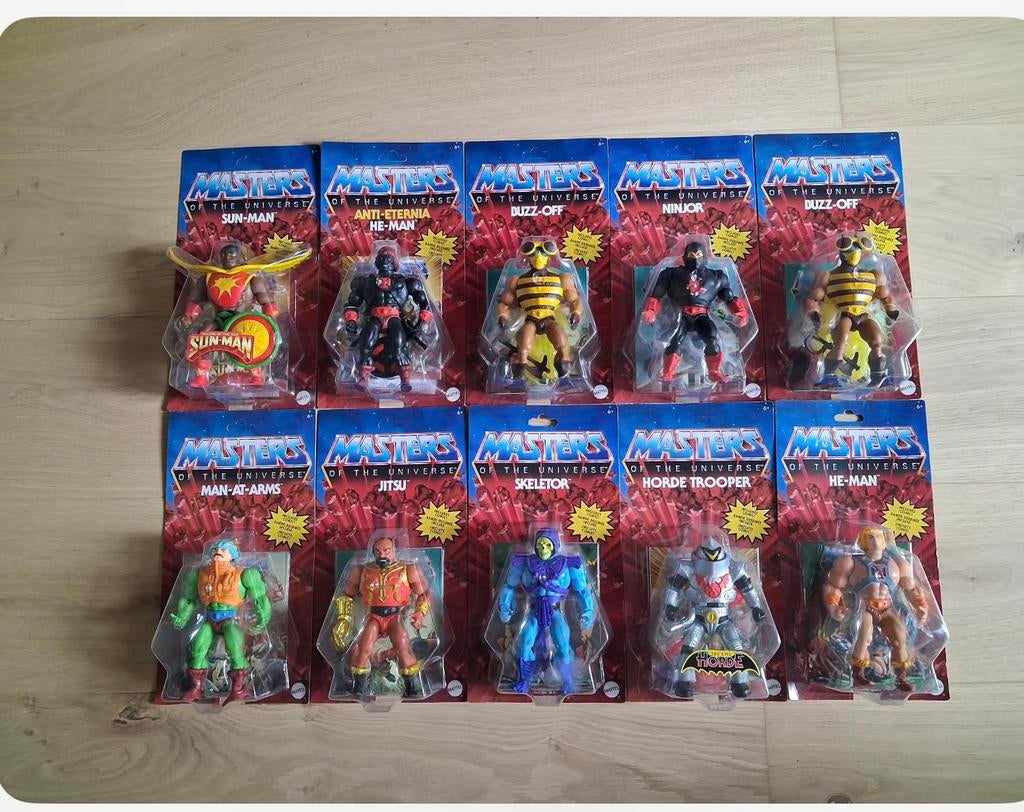 Lot de la collection Motu Les Maîtres de l'univers, Enlèvement, Neuf