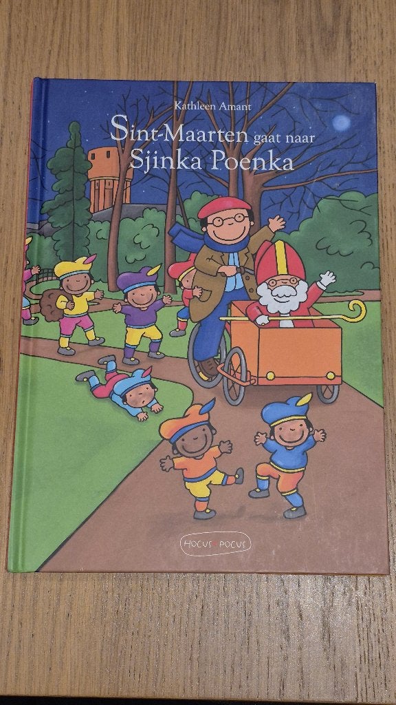 Boek Kathleen Amant - Sint-Maarten gaat naar Sjinka Poenka, Enlèvement ou Envoi, Neuf, Kathleen Amant
