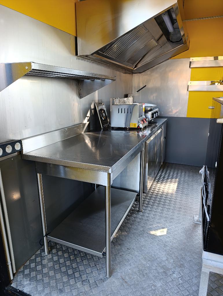 Remorque Food truck, Ophalen of Verzenden, Zo goed als nieuw