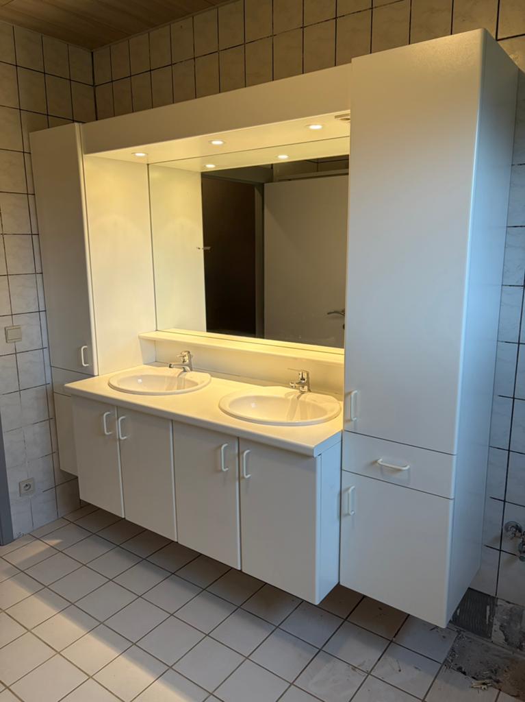 Badkamermeubel, Maison & Meubles, Salle de bain | Meubles de Salle de bain, 200 cm ou plus, Meuble lavabo, Utilisé, 50 à 75 cm