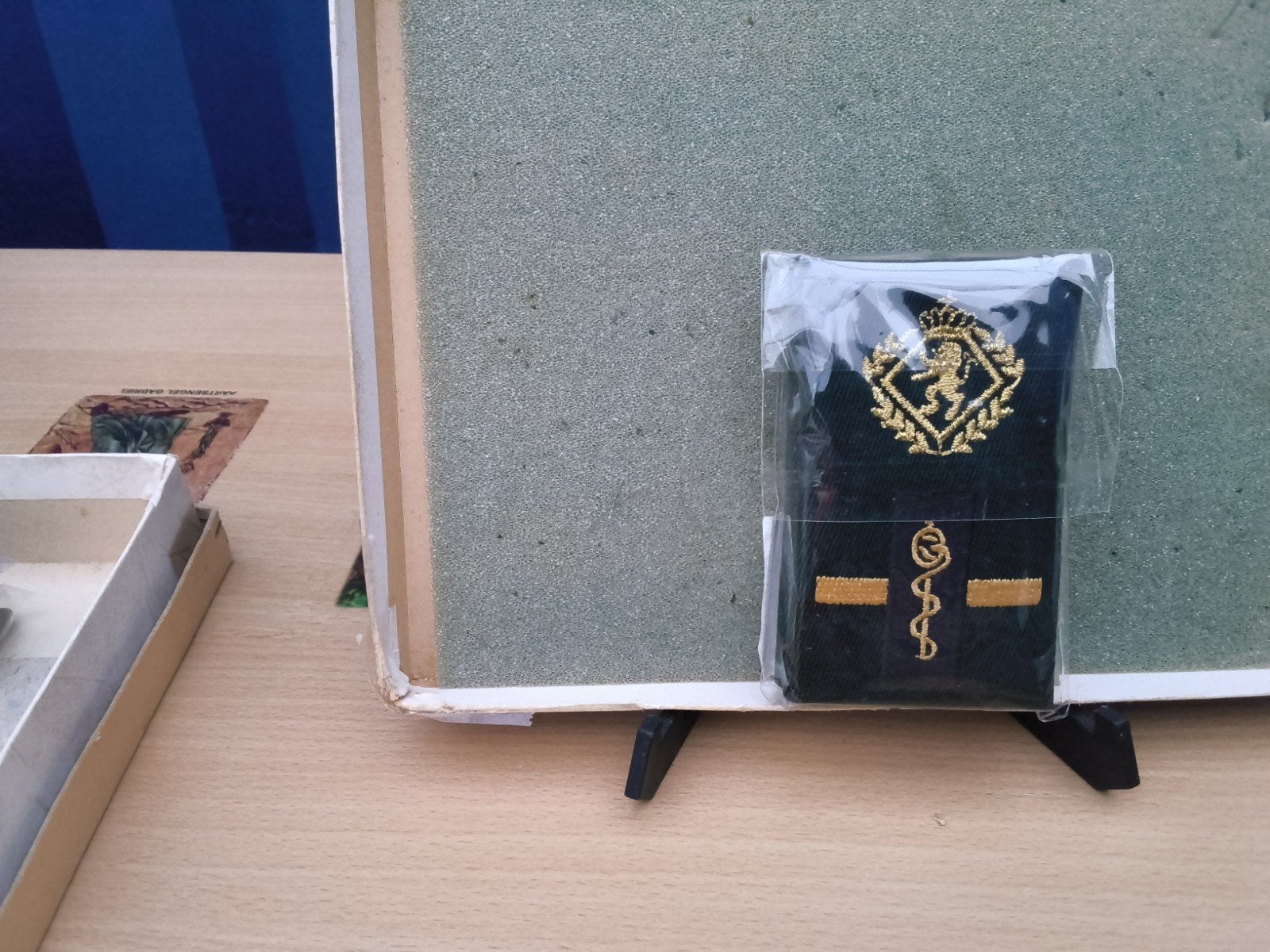 1 set passanten onder luitenant militaire school, Verzamelen, Ophalen of Verzenden