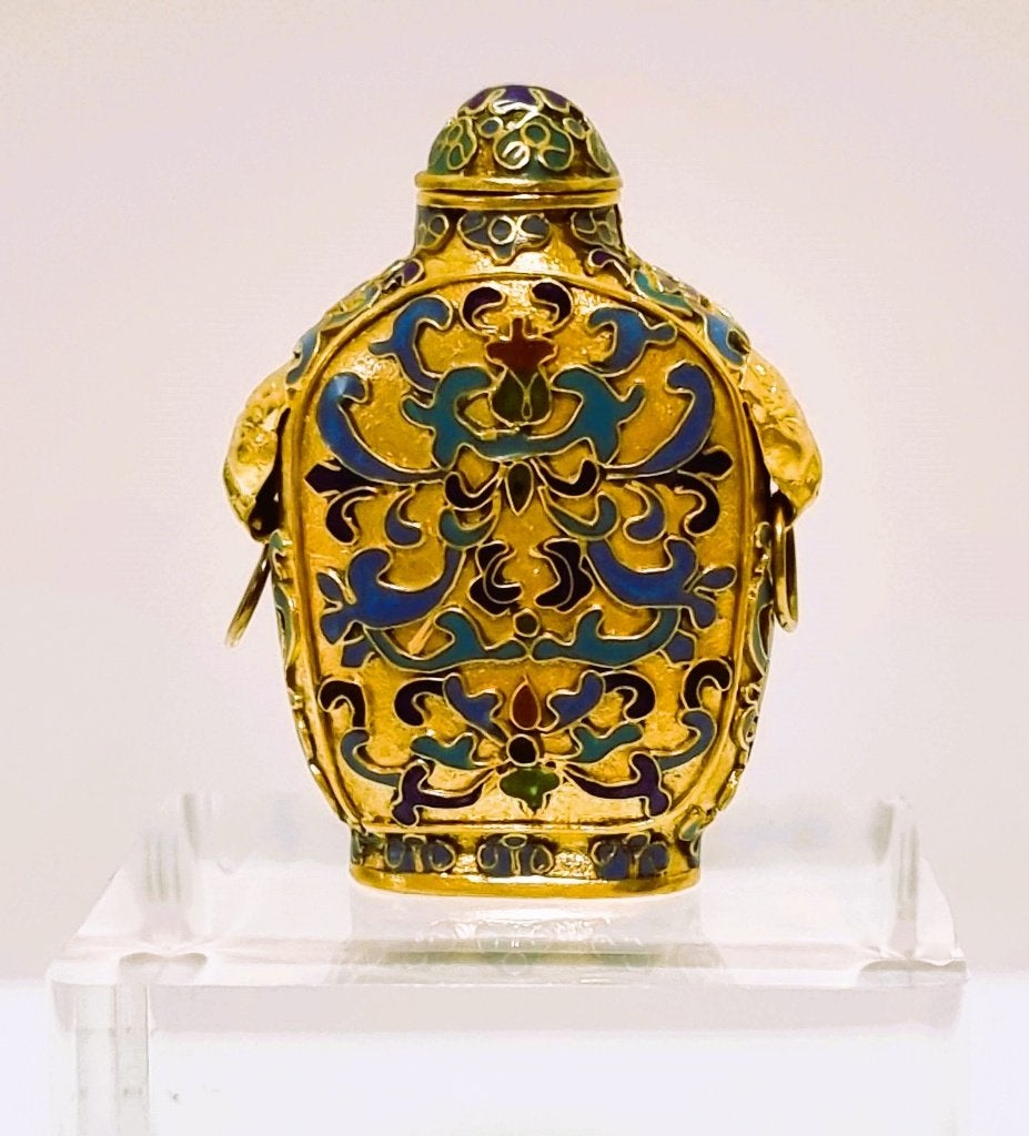 Tabatière cloisonnée., Antiquités & Art, Enlèvement ou Envoi