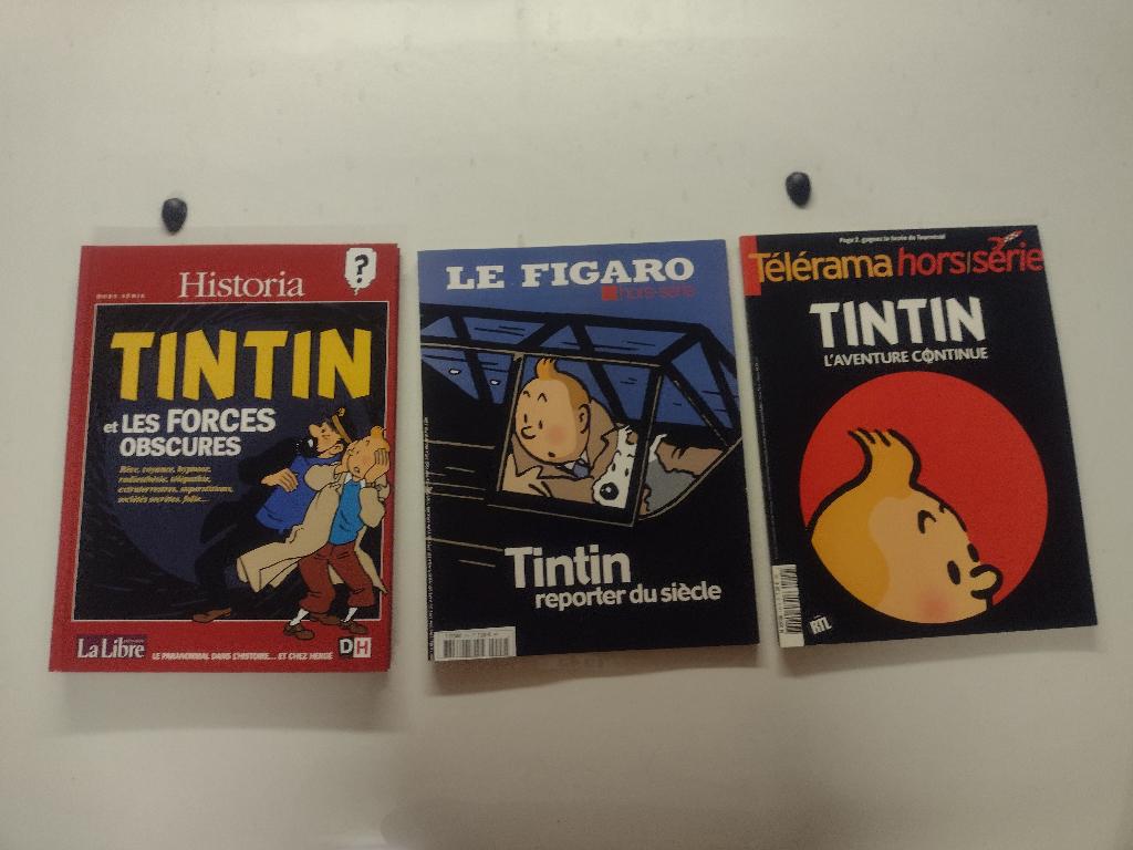 Divers livres collectors (PAS bandes dessinées) Tintin NEUFS, Enlèvement ou Envoi, Neuf
