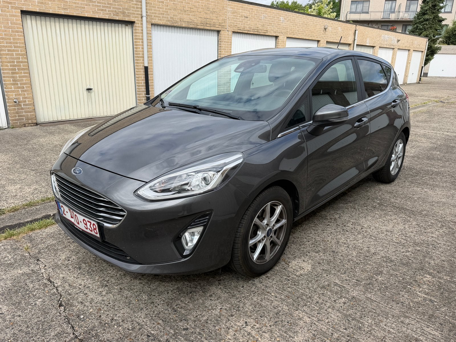 Ford Fiesta Titanium 95 pk 2020 - carplay - lane assist, Argent ou Gris, Achat, 998 cm³, Euro 6