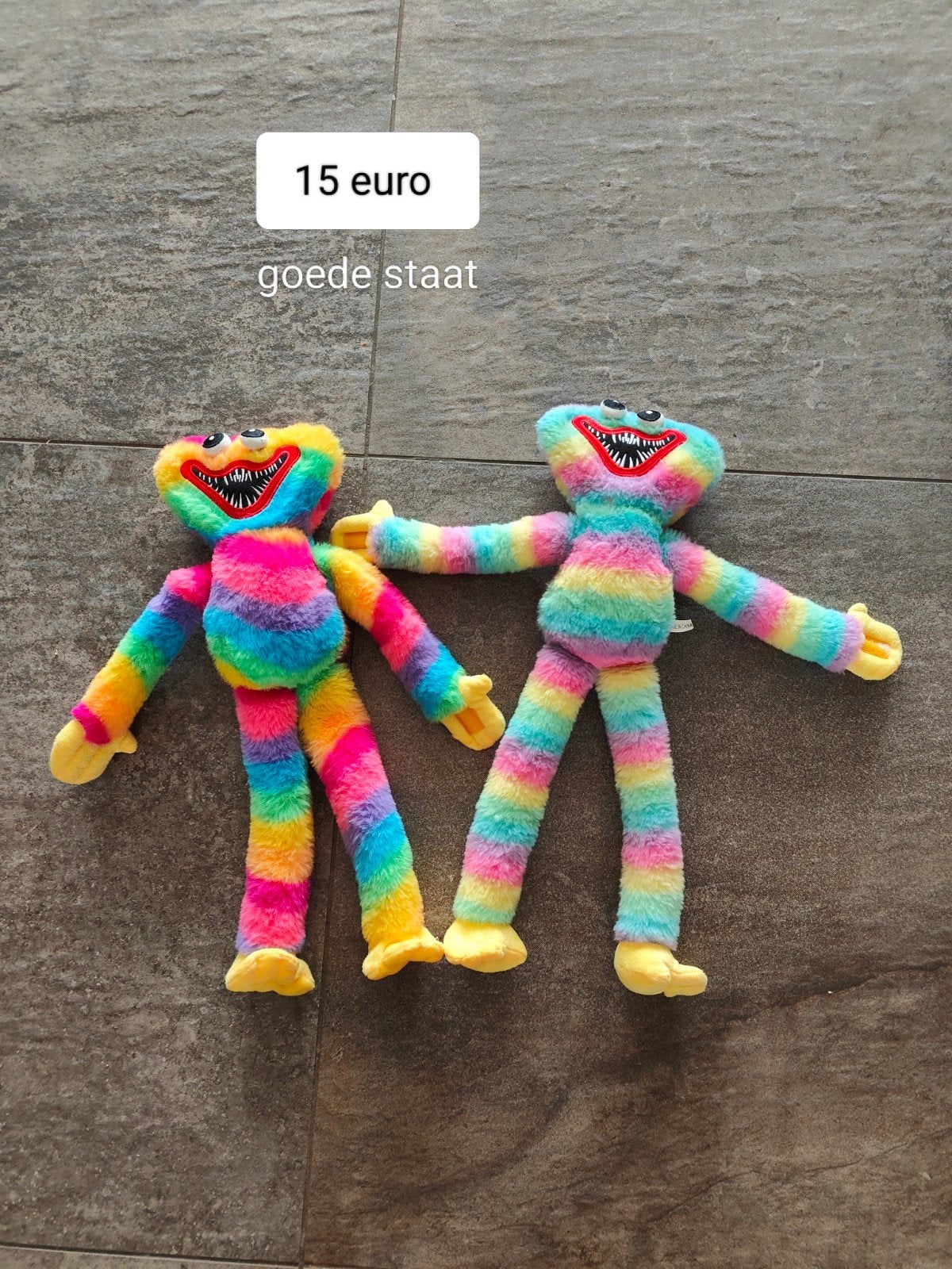 Huggy Wuggy knuffel, Enlèvement