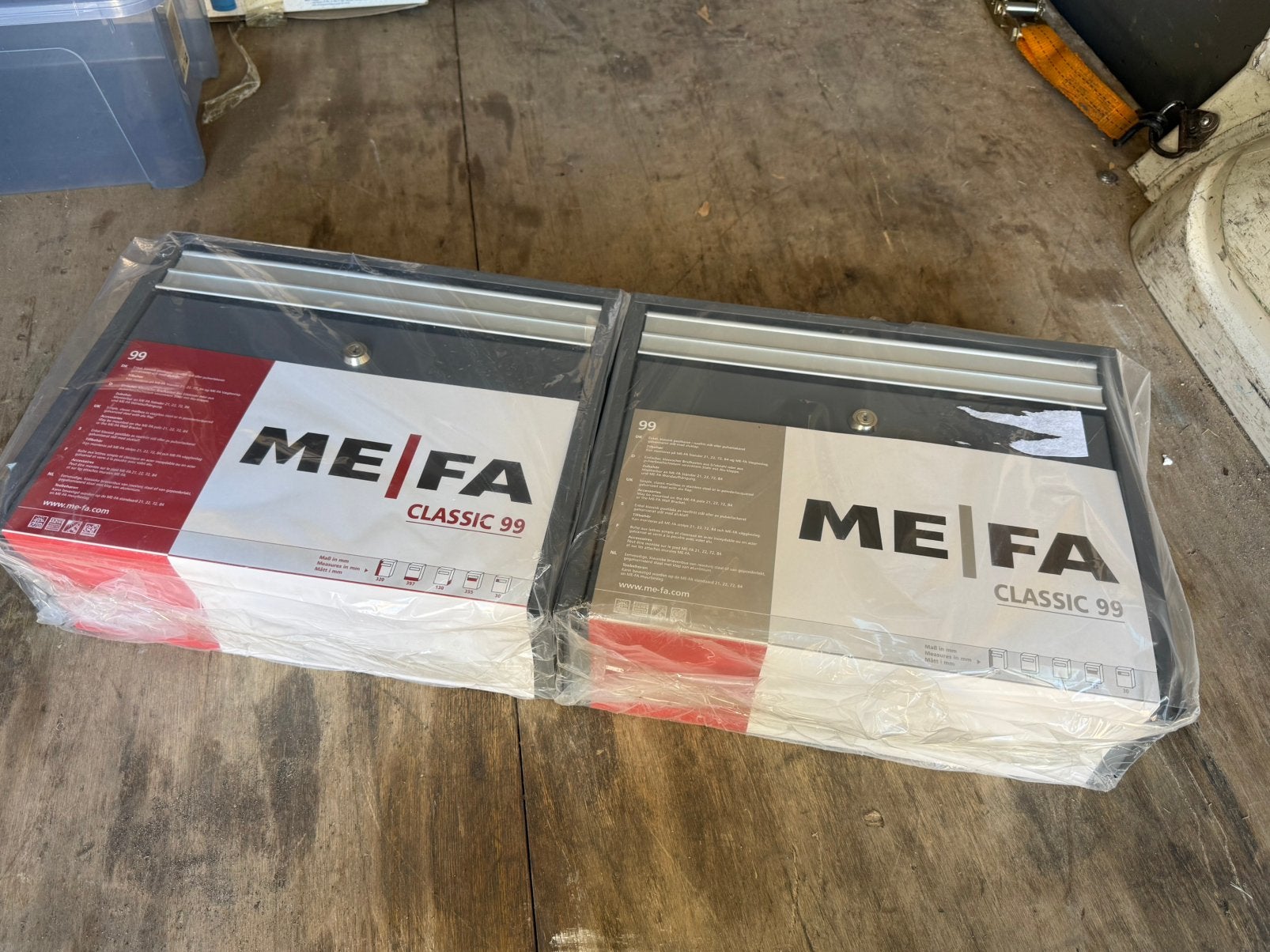 2x MEFA Minuet 99 brievenbus – NIEUW, Ophalen, Zo goed als nieuw