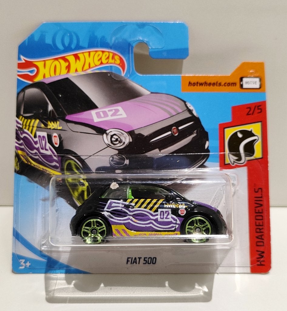 Hot Wheels Fiat 500 Daredevils Koni Sparco (2018), Ophalen of Verzenden