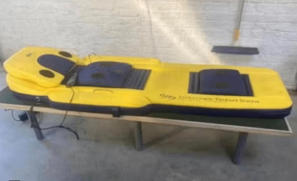hhp massagematras pilates, Ophalen, Gebruikt