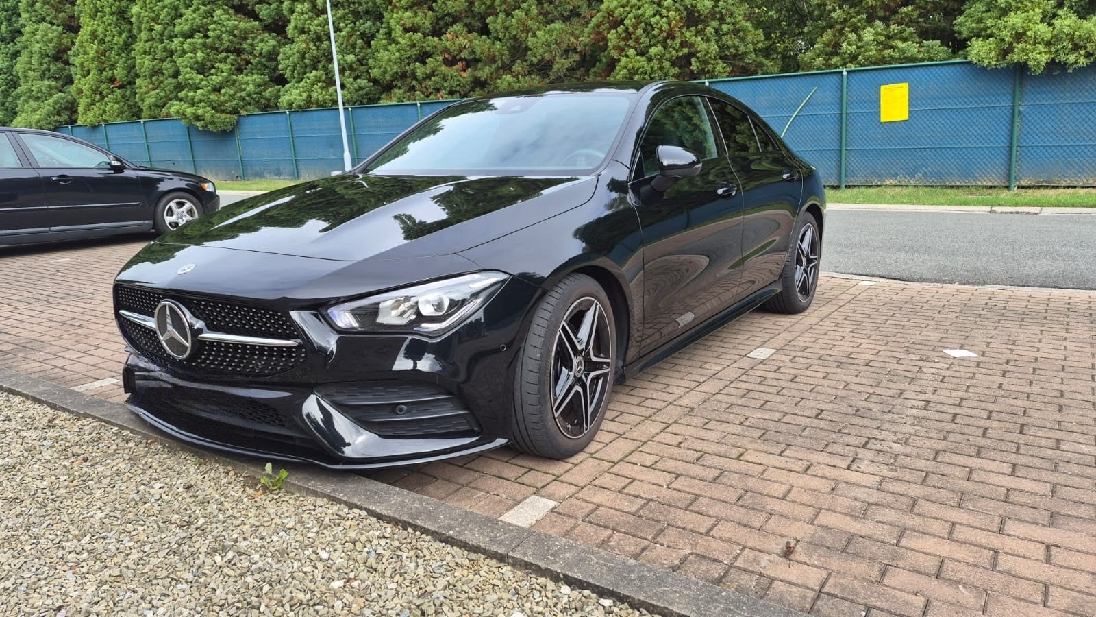 mercedes-benz CLA180, 27000 km , 2021. night edition., Auto's, Voorwielaandrijving, CLA, Zwart, Alcantara