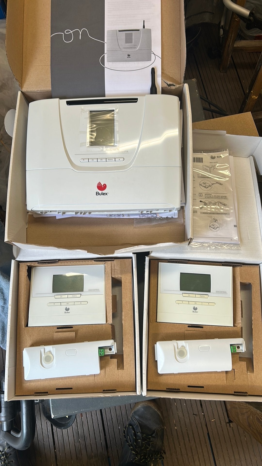 Bulex examaster + 2 draadloze exacontrol units, Doe-het-zelf en Bouw, Ophalen, Gebruikt