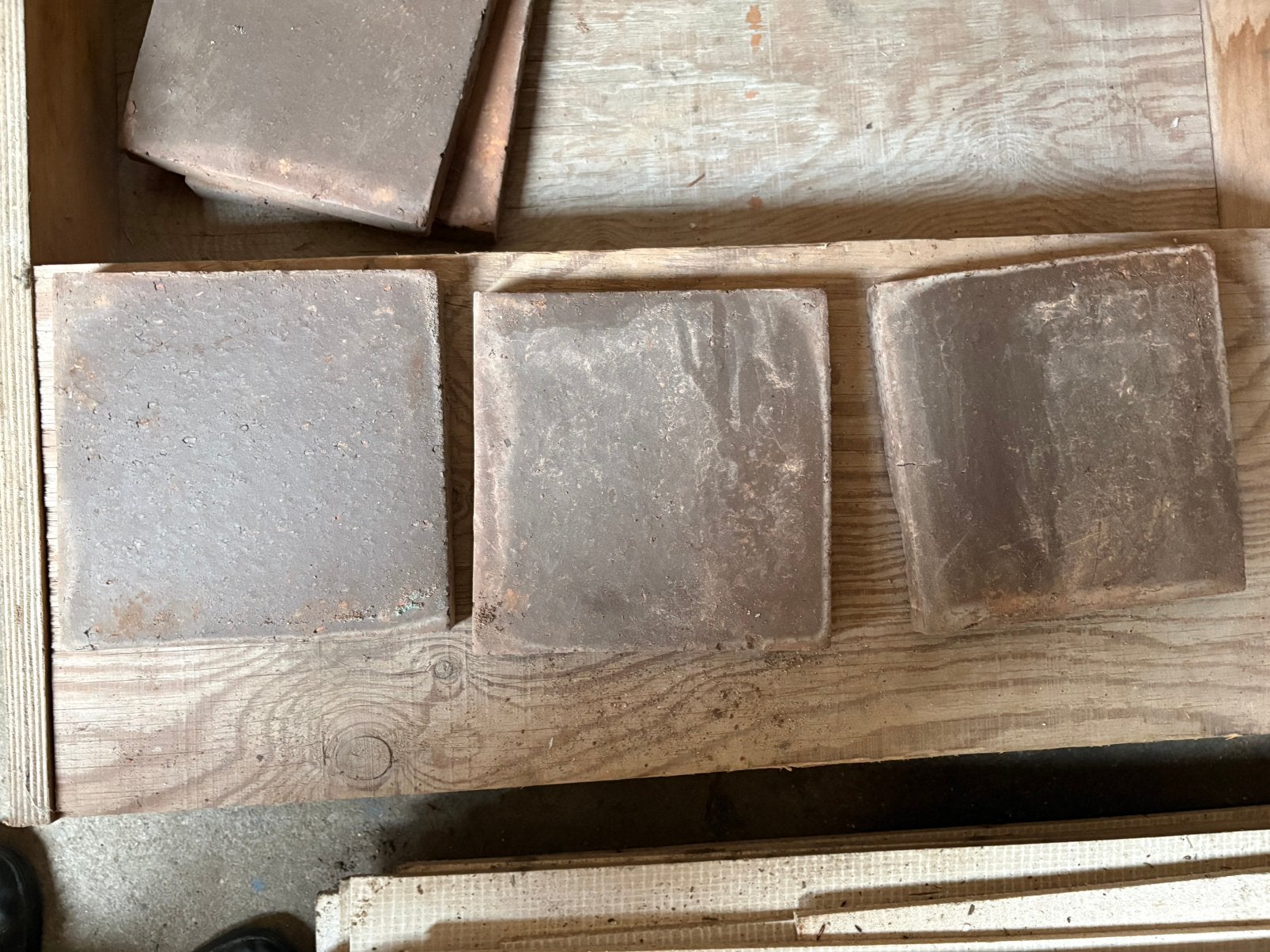 Terracotta tegels, Bricolage & Construction, Enlèvement, Comme neuf