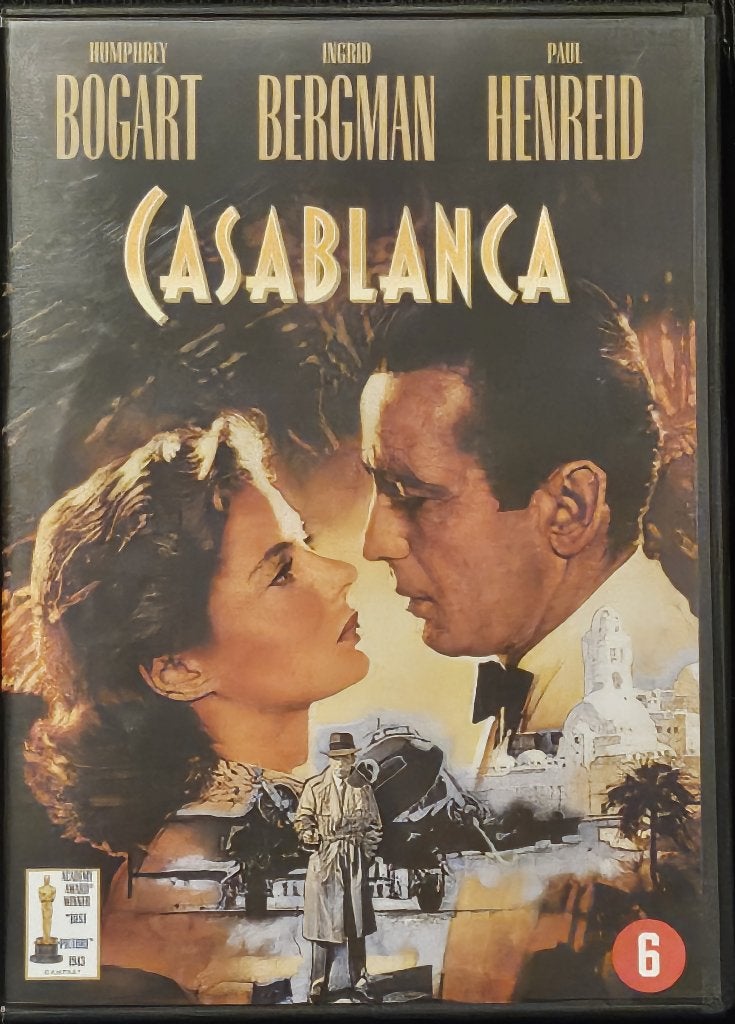 Cassablanca (1942), CD & DVD, DVD | Classiques, Enlèvement ou Envoi, Guerre, Néerlandais, Comme neuf