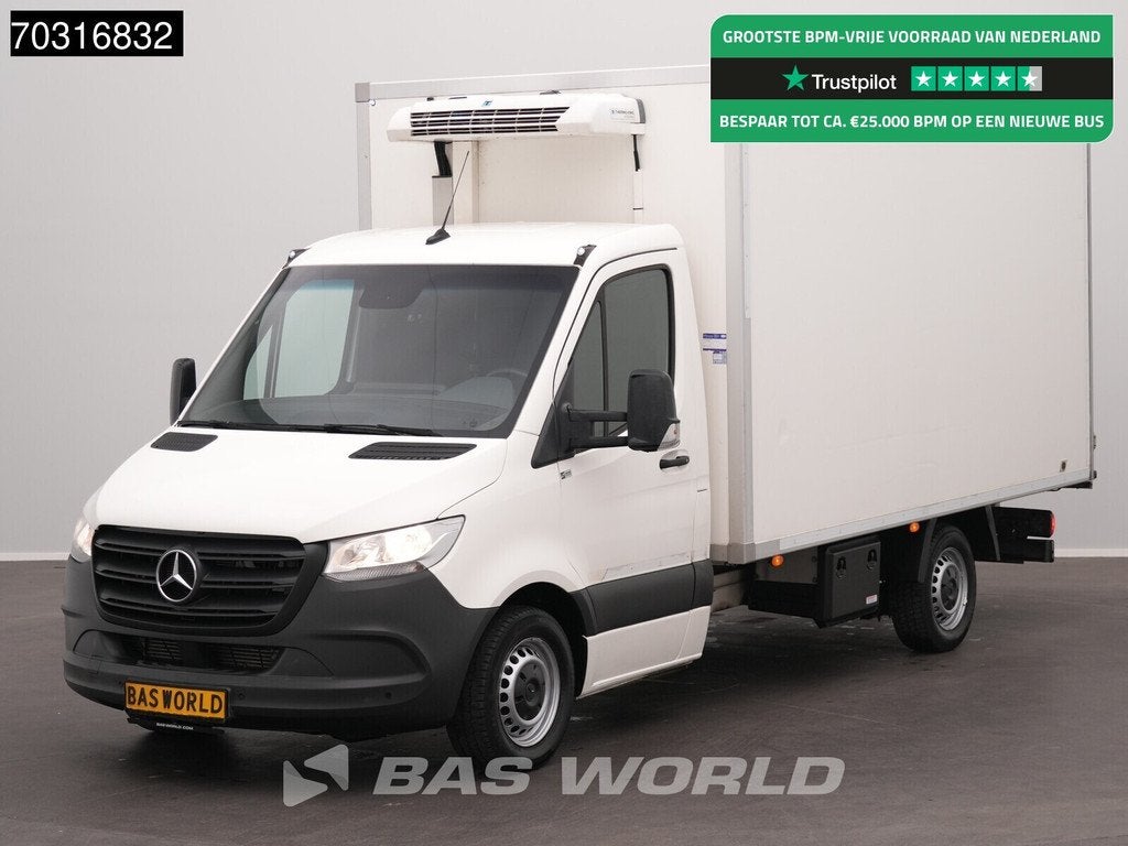Mercedes Sprinter 314 CDI Automaat Koelwagen Thermo King V-2, Auto's, Automaat, Stof, Gebruikt, Euro 6