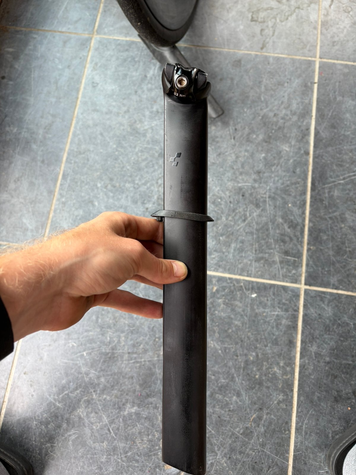 Cube Litening aero/air zadelpen, Ophalen, Zo goed als nieuw, Carbon