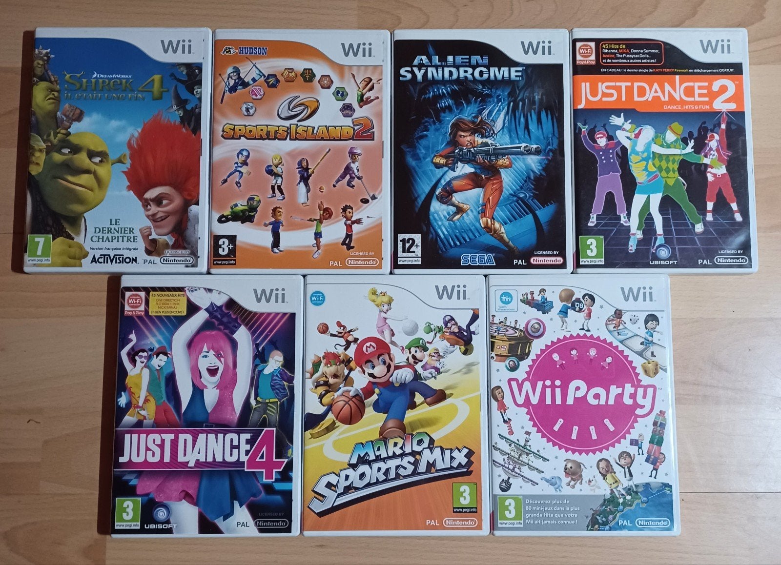 Jeux Nintendo Wii _ Prix en description, Enlèvement ou Envoi, Utilisé