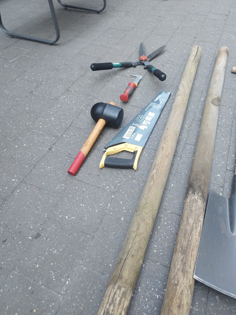 Tuin materiaal, Tuin en Terras, Ophalen, Gebruikt, Schop