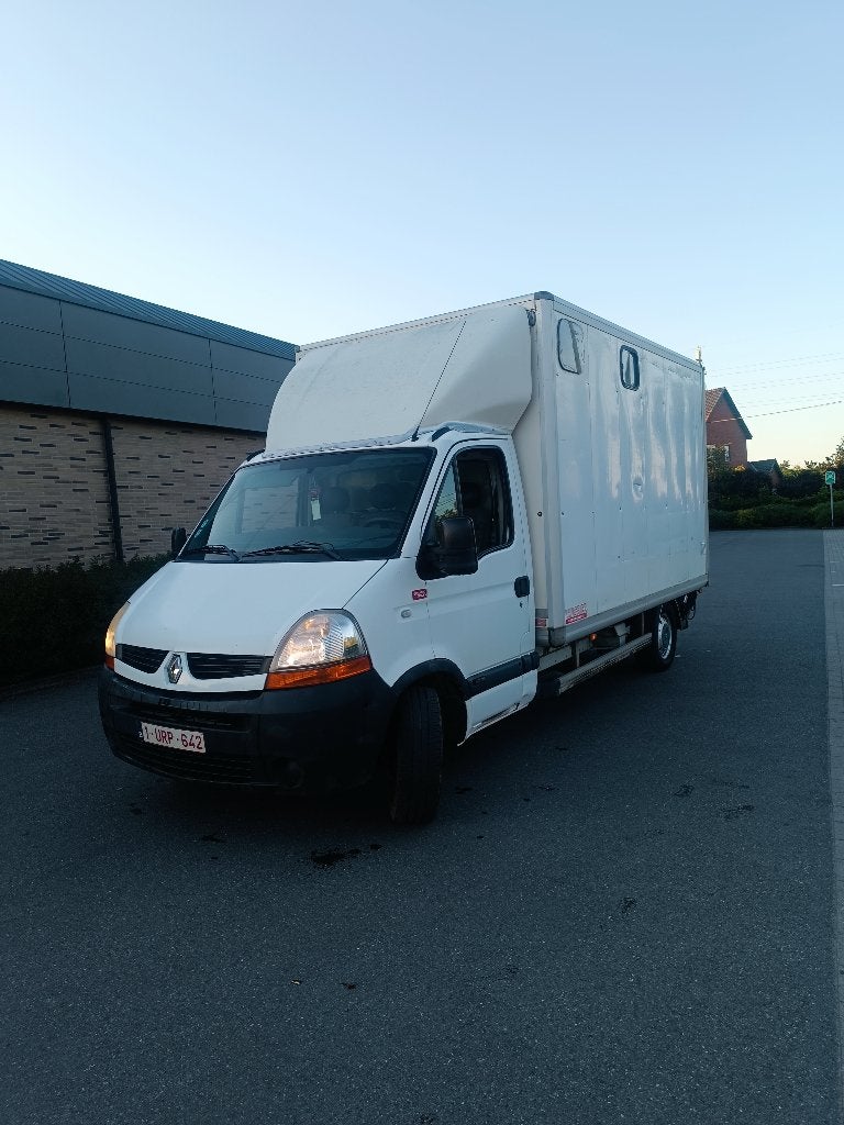 Renault master, Auto's, Renault, 4 cilinders, Wit, 120 kW, Grijs
