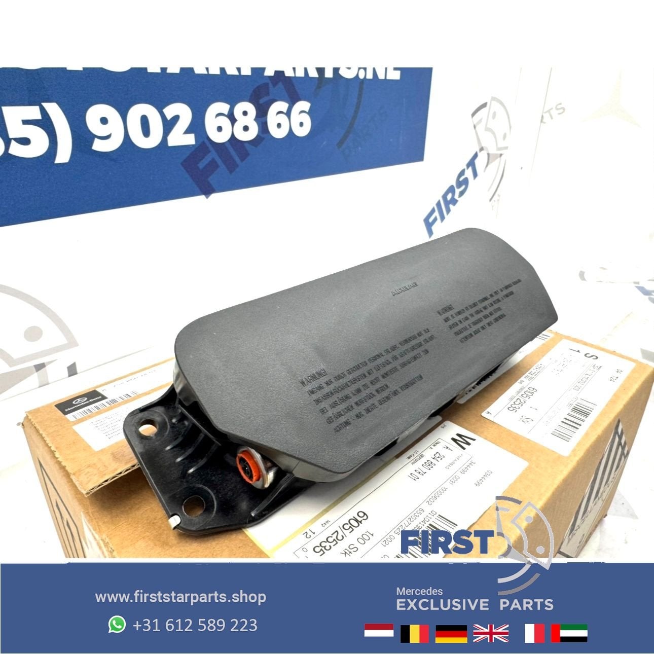 A2548607801 W254 GLC KNIEAIRBAG Mercedes GLC X254 C254 Klass, Auto-onderdelen, Gebruikt, -, Ophalen of Verzenden, -