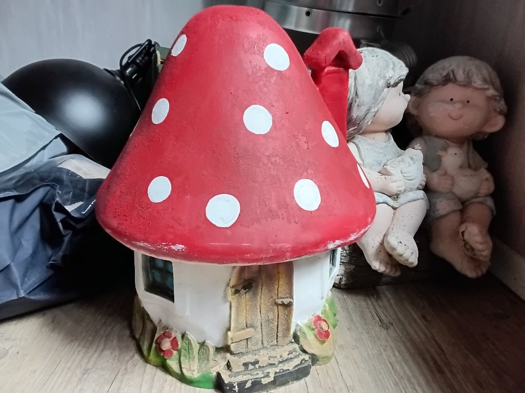Tuinbeeld paddestoel, Tuin en Terras, Tuinbeelden, Ophalen, Gebruikt, Overige typen