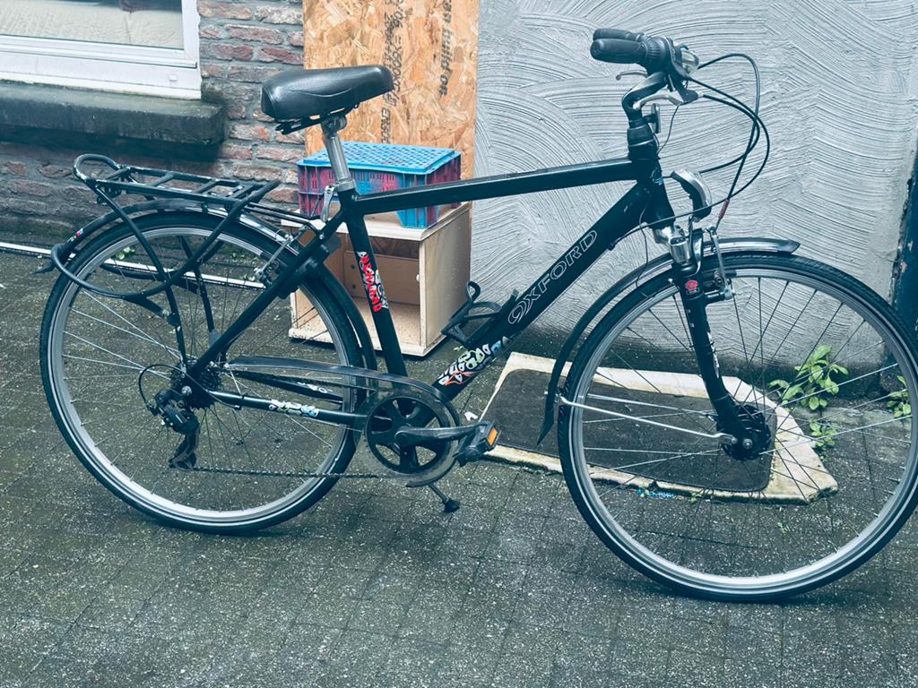 Herenfiets oxford met 7 versnelling axa slot lichten werkt, Ophalen, Zo goed als nieuw