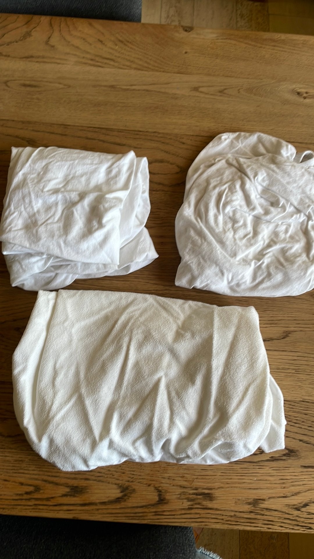 Set van 3 babybed hoeslakens, Kinderen en Baby's, Ophalen, Zo goed als nieuw