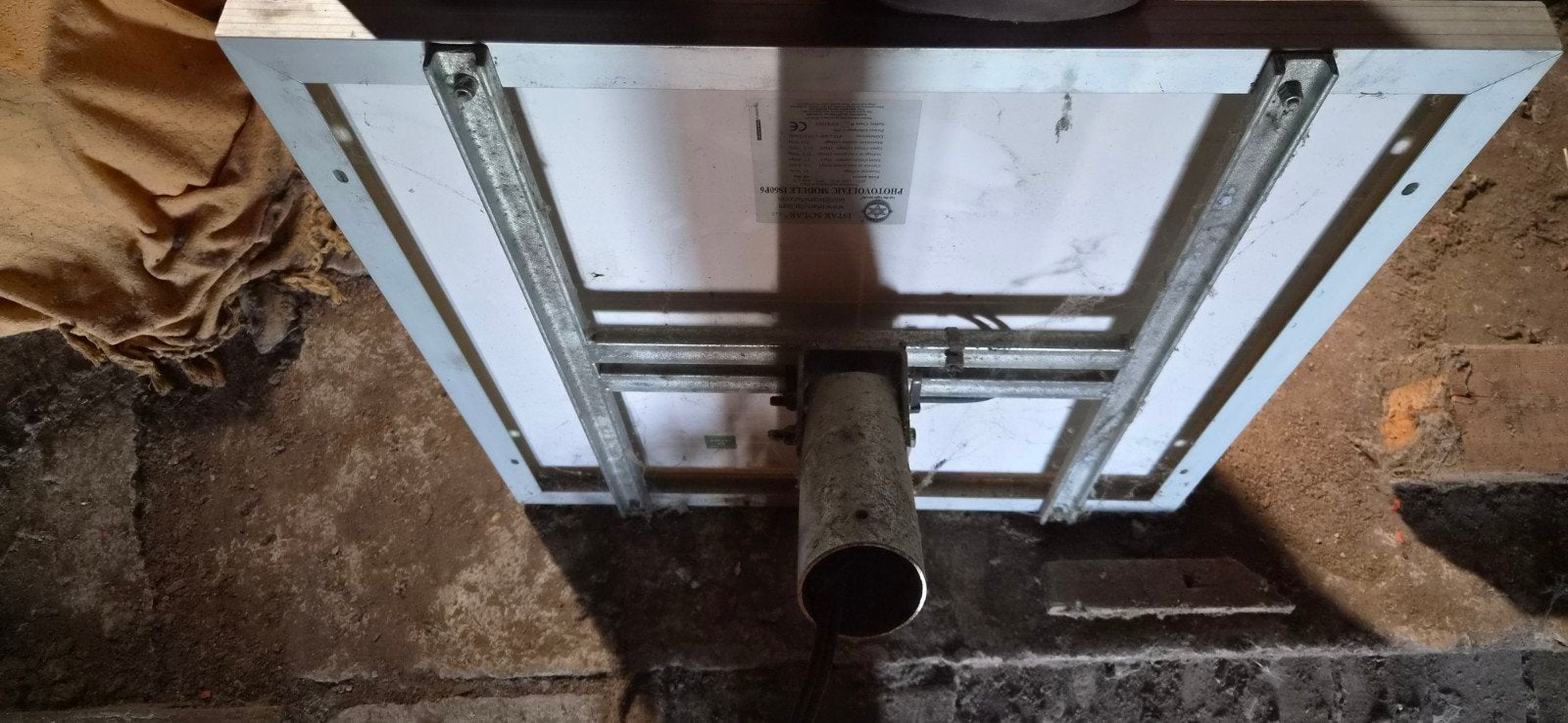 PV paneel  65 x 65, Doe-het-zelf en Bouw, Ophalen, Gebruikt, Paneel, Minder dan 100 wattpiek