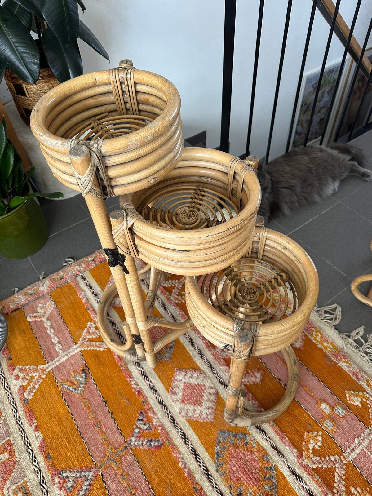 Plantenrek Bamboe, Ophalen, Zo goed als nieuw