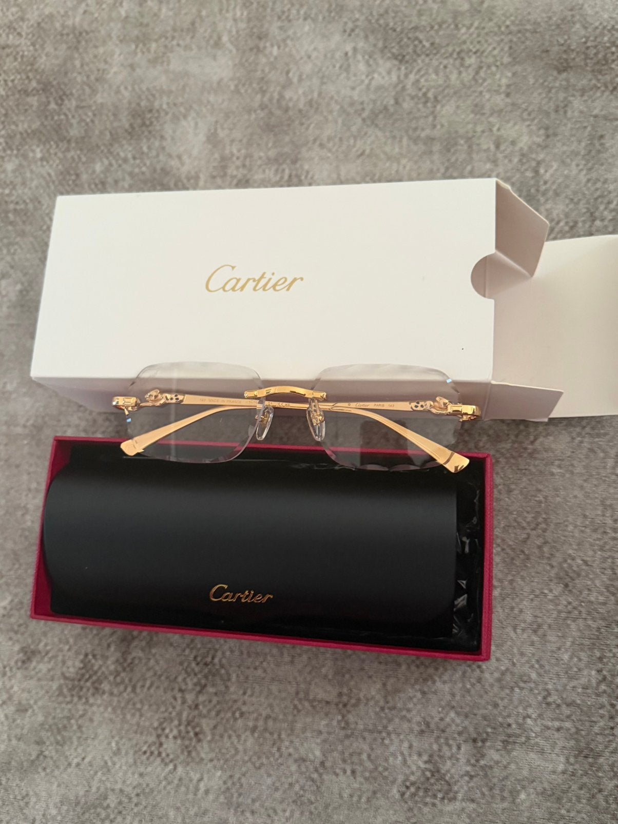 Lunettes Cartier photo chromique, Enlèvement ou Envoi, Comme neuf, Lunettes