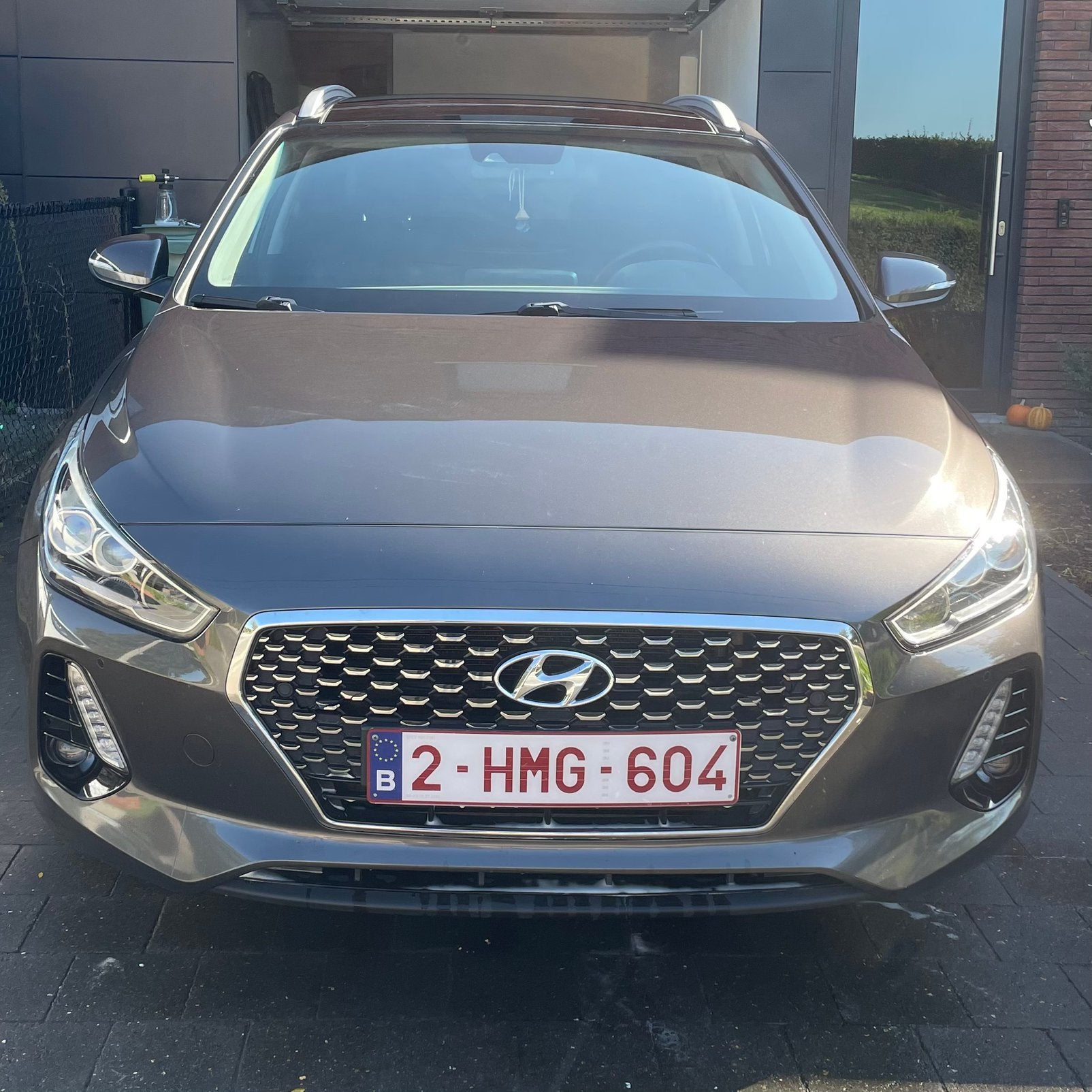 Hyundai i30 1.4 tgdi benz. Automaat 2017, Auto's, 1353 cc, 4 cilinders, Zilver of Grijs, 103 kW