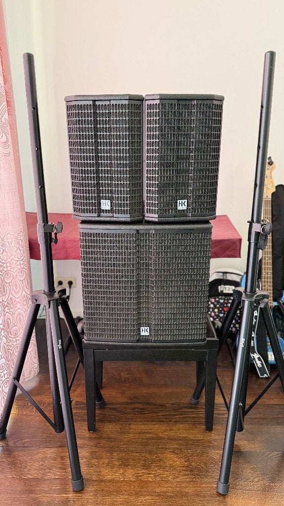 HK AUDIO LUCAS Performer geluidssysteempakket (PRIJS: 1650€), Ophalen, Zo goed als nieuw, Audio