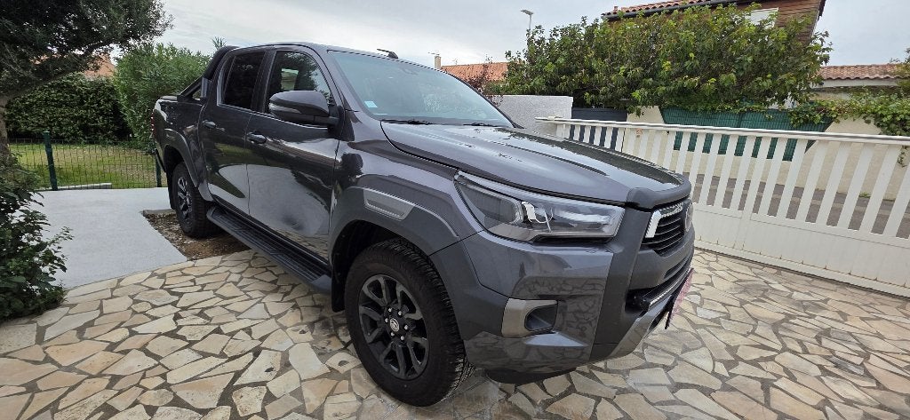 Toyota hilux double cabine 2.8D, Auto's, Automaat, 2242 kg, Leder, Vierwielaandrijving