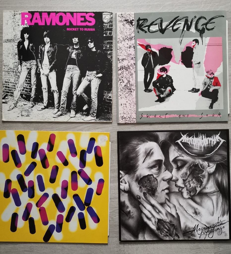 Lot lp's / EP's- rock, punk, metal, new wave..., Cd's en Dvd's, LP, Gebruikt, Ophalen of Verzenden, Speciale editie