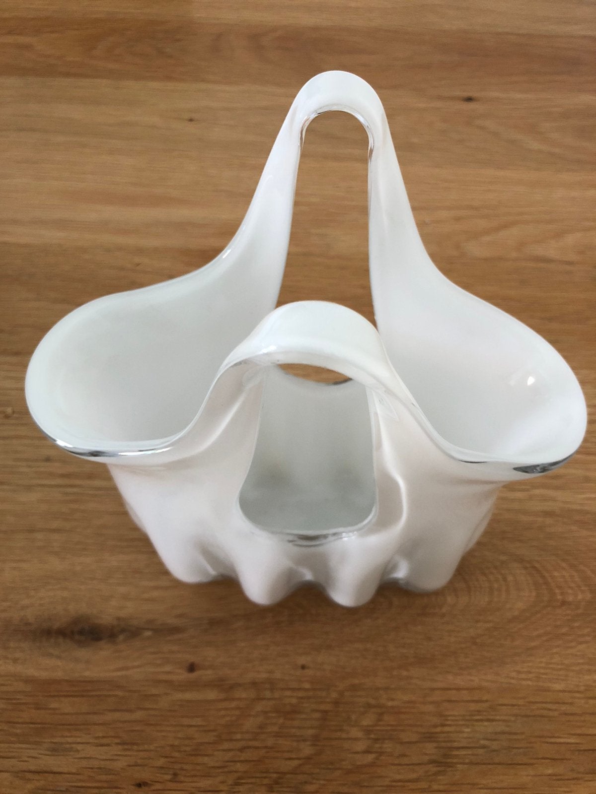 Vase en verre blanc white Rose Garden 23 cm LEONARDO, Enlèvement