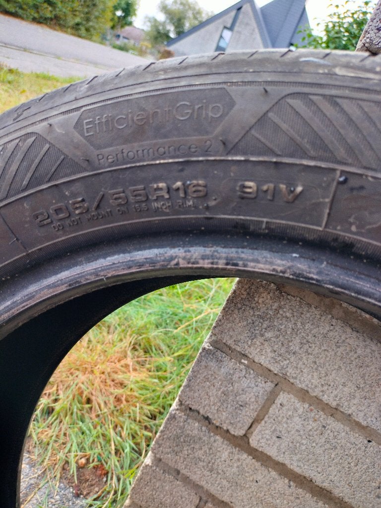 Pneu occasion, Auto-onderdelen, Banden en Velgen, Overige, Gebruikt, 16 inch, 205 mm