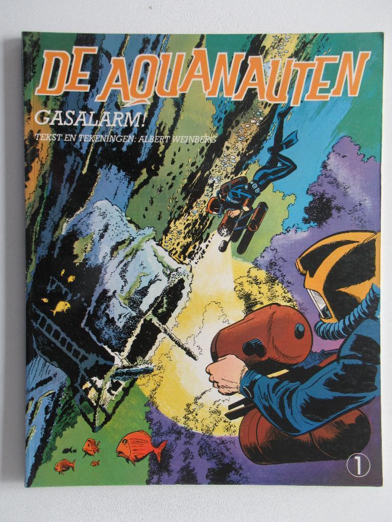 de aquanauten...nr.1...gasalarm.............1st, Ophalen of Verzenden, Zo goed als nieuw