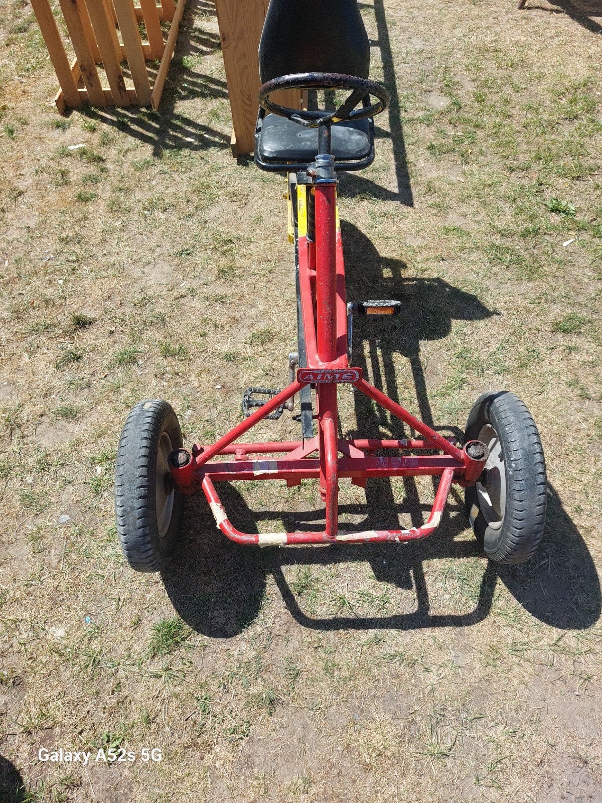 vintage gocart geef een bod en haal hem op, Ophalen