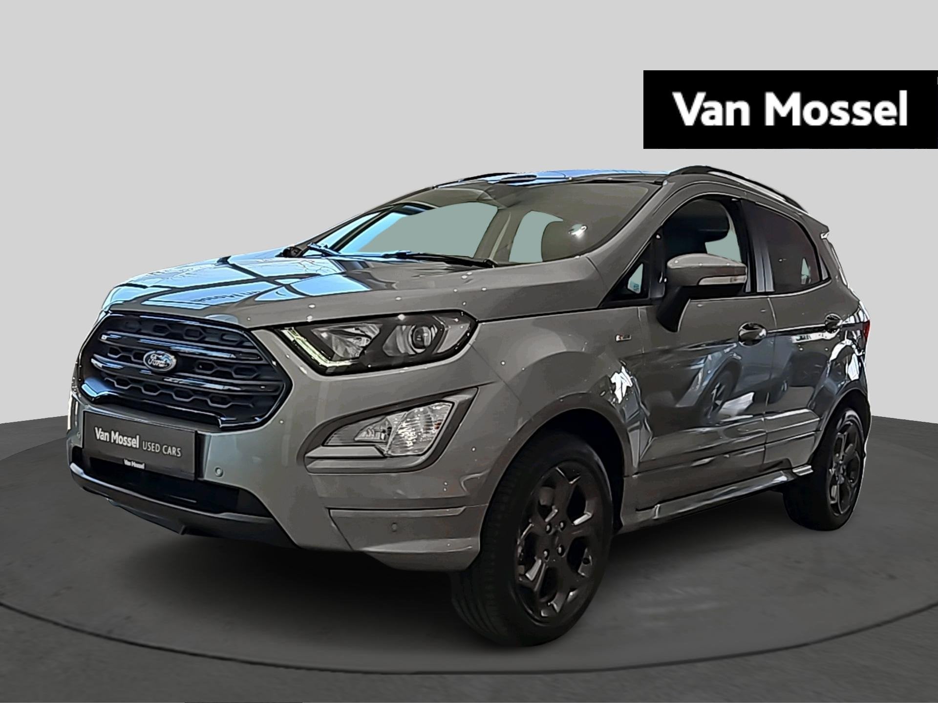 Ford EcoSport 1.0i EcoBoost 92kW ST-Line, Autos, 1360 kg, Argent ou Gris, Boîte manuelle, Noir