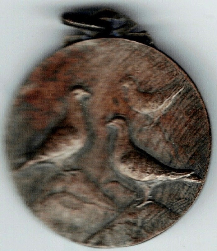 Medaille duivensport Coupe Jacques Latour 2e prijs, Verzenden, Overige materialen