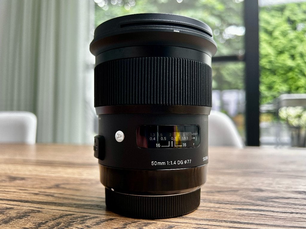 Sigma 50mm f/1.4 Art (Canon EF mount), Ophalen of Verzenden, Zo goed als nieuw, Standaardlens
